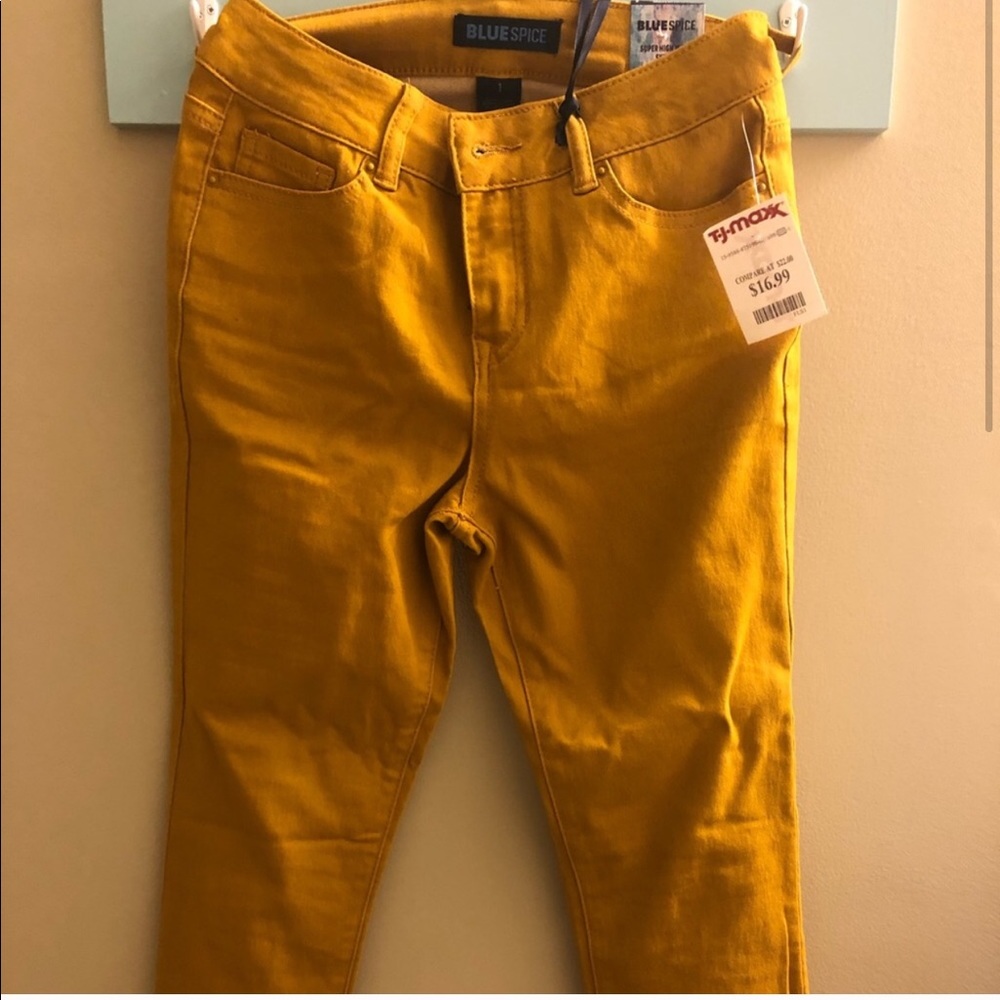 Yellow jeans
